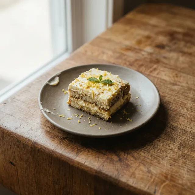 Lemon Tiramisu