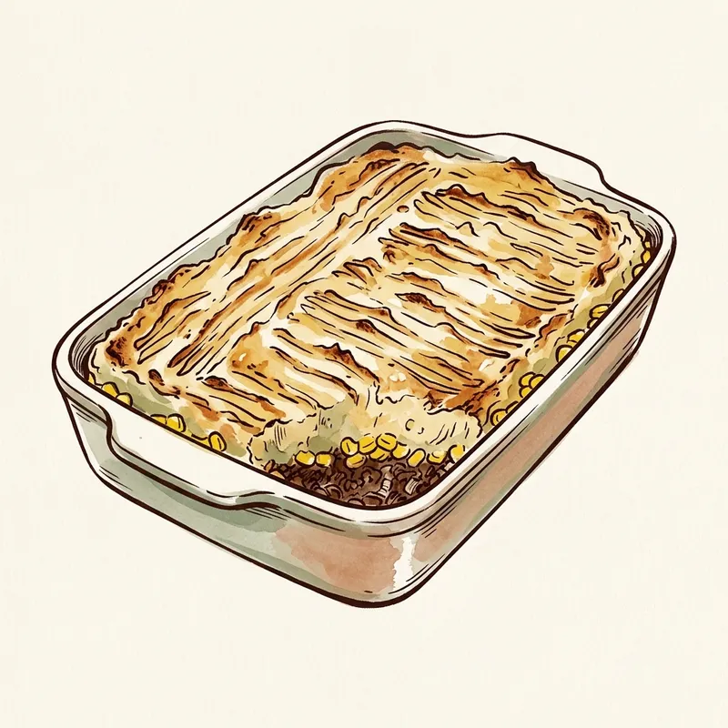 Illustration de Pâté chinois revisité